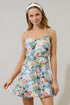 Devony Eyelet Floral Rudy Mini Dress